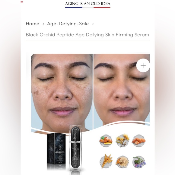 Prédiré Black Orchid Peptide Age-Defying Firming Serum - Picture 3 of 4